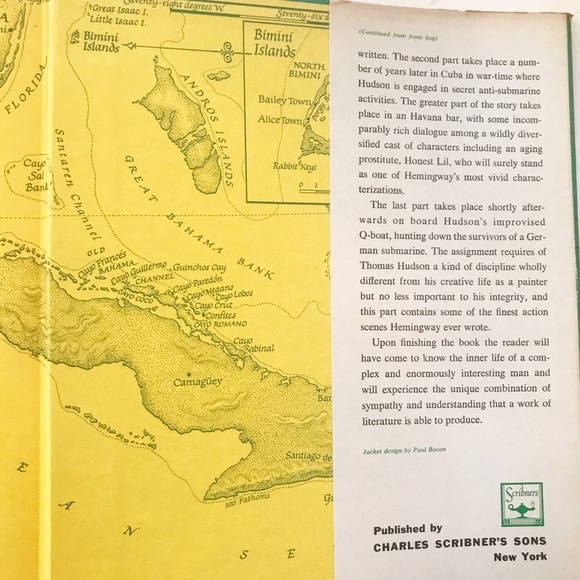 Islands In The Stream - A Novel by Ernest Hemingway - First Edition - Picture 5 of 5